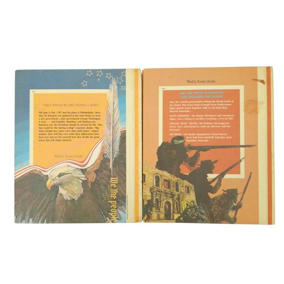 Story Of The Constitution 1969 Alamo 1970 Weekly Reader Books Childrens Press - Picture 2 of 14